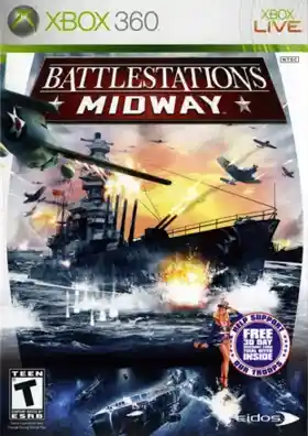 Battlestations Midway (USA) box cover front